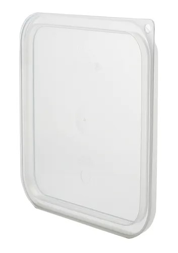 Deckel, transparent, quadratisch passend zu Cambro Camwear-Behälter mit Inhalt 1,9 und 3,8 Liter