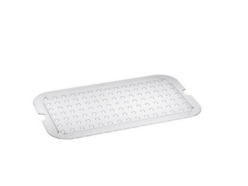 Blanco GN-EINLEGEBODEN G-KELB 1/1 POLYCARBONAT, transparent ,mit Griffmulde, spülmaschinengeeignet