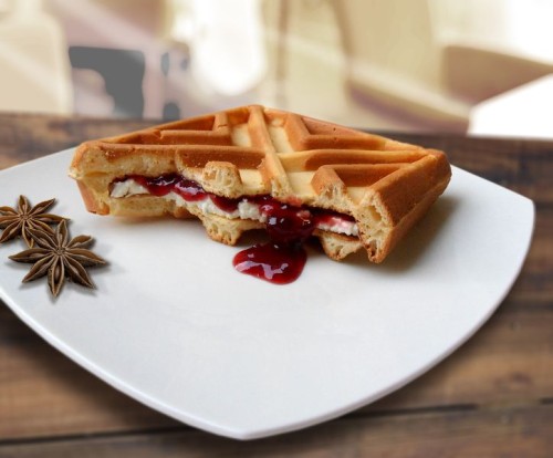 NEUMÄRKER X-Waffel Backplattensatz für Backsystem unbeschichteter Grauguss