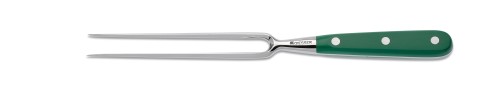 Krückengabel, gerade Zinken 18 cm, POM, grün Giesser - Made in Germany