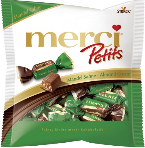 Merci Petits Crunch Collection Schokolade 125G