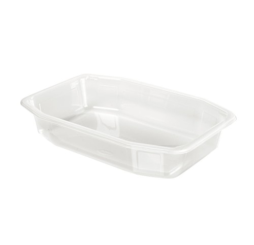 Duni PP-Schale HMR 215 x 148 x 40 mm Transparent, 328 Stk/Krt (1 x 328 Stk)