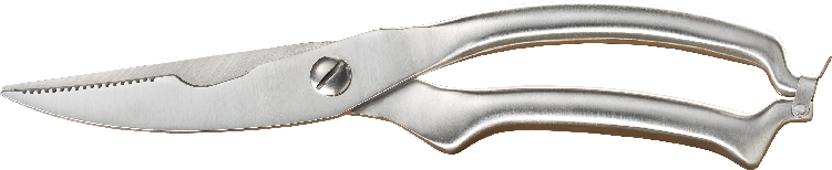 Geflügelschere POLLY, Klingen aus Spezialstahl, Hohlheft-Griff aus Edelstahl 18/0, Gesamtlänge ca. 25 cm,