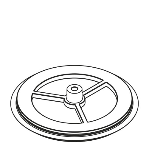 EM77 Filter für Pressfilterkanne steel, Maße: 90 x 90 x 18 mm