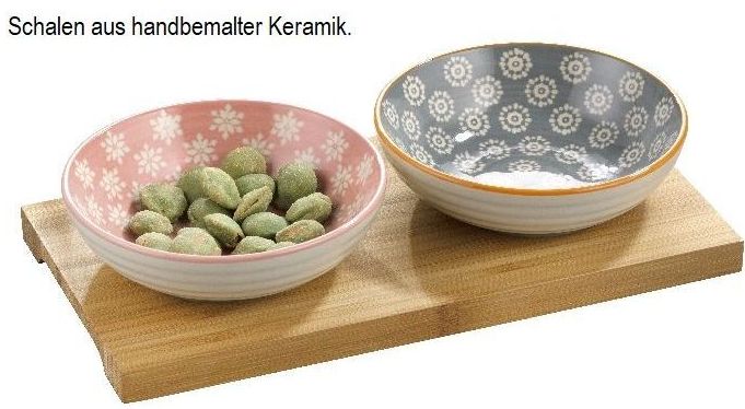 3-teiliges Servier-/Snack-Schalenset "KOS",