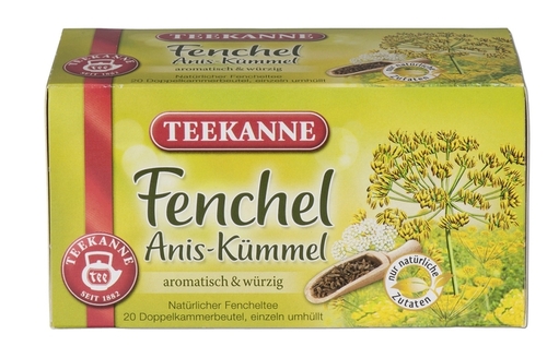 Teekanne Fenchel Anis Kümmel 20er 35G