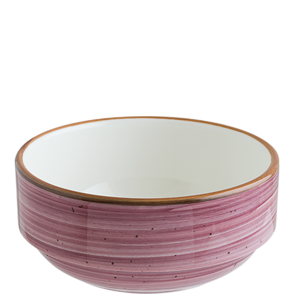 Bonna Aura Blackberry Banquet Stapelschale 12cm; 35cl, Handbemalt, lila, Porzellan