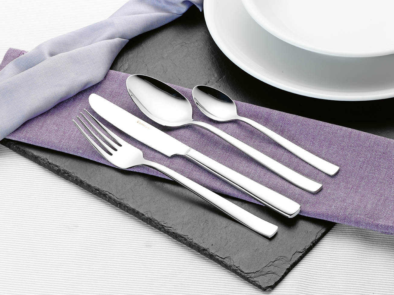 24-teiliges Besteck LEANDRA 18/10, poliert, für 6 Personen im Geschenkkarton Nr.3