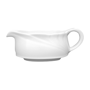 Sauciere-Oberteil - Inhalt 0,30 ltr - Form AMBIENTE - uni weiß - ohne Unterteil