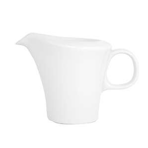 Kaffeekanne Unterteil 0,30 l - Form: Calla -, weiss - aus Porzellan. Hersteller: Eschenbach., "Made in Germany".