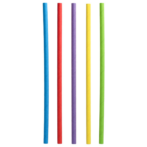 500 Shake-Halme Papier Ø 8 mm · 25 cm farbig sortiert von PAPSTAR