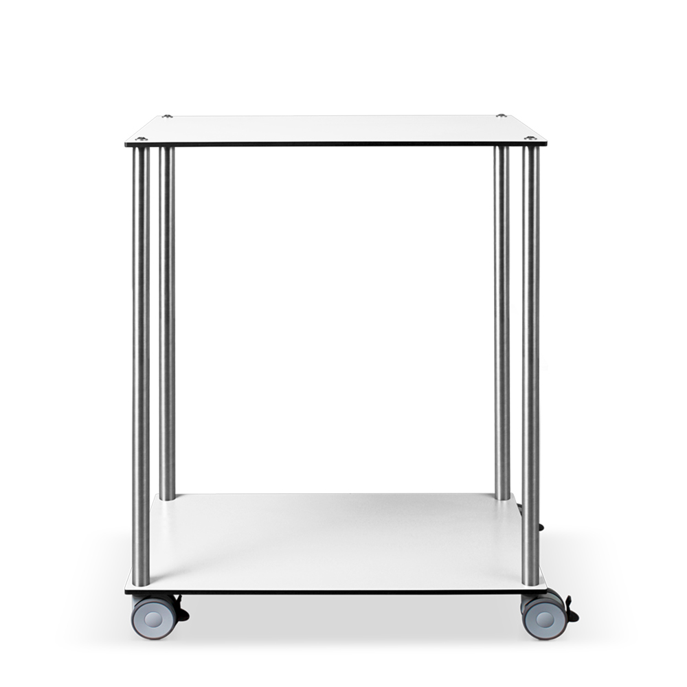 ETHERNASOLID® MULTICART Etagenwagen W22 mit 2 Böden, weiß