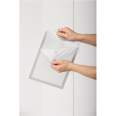 DURABLE Magnetrahmen DURAFRAME® SUN DIN A4 Folie silber 2 St./Pack.