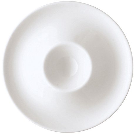 Arzberg Eierbecher m.Ablage  FORM 1382 WEISS