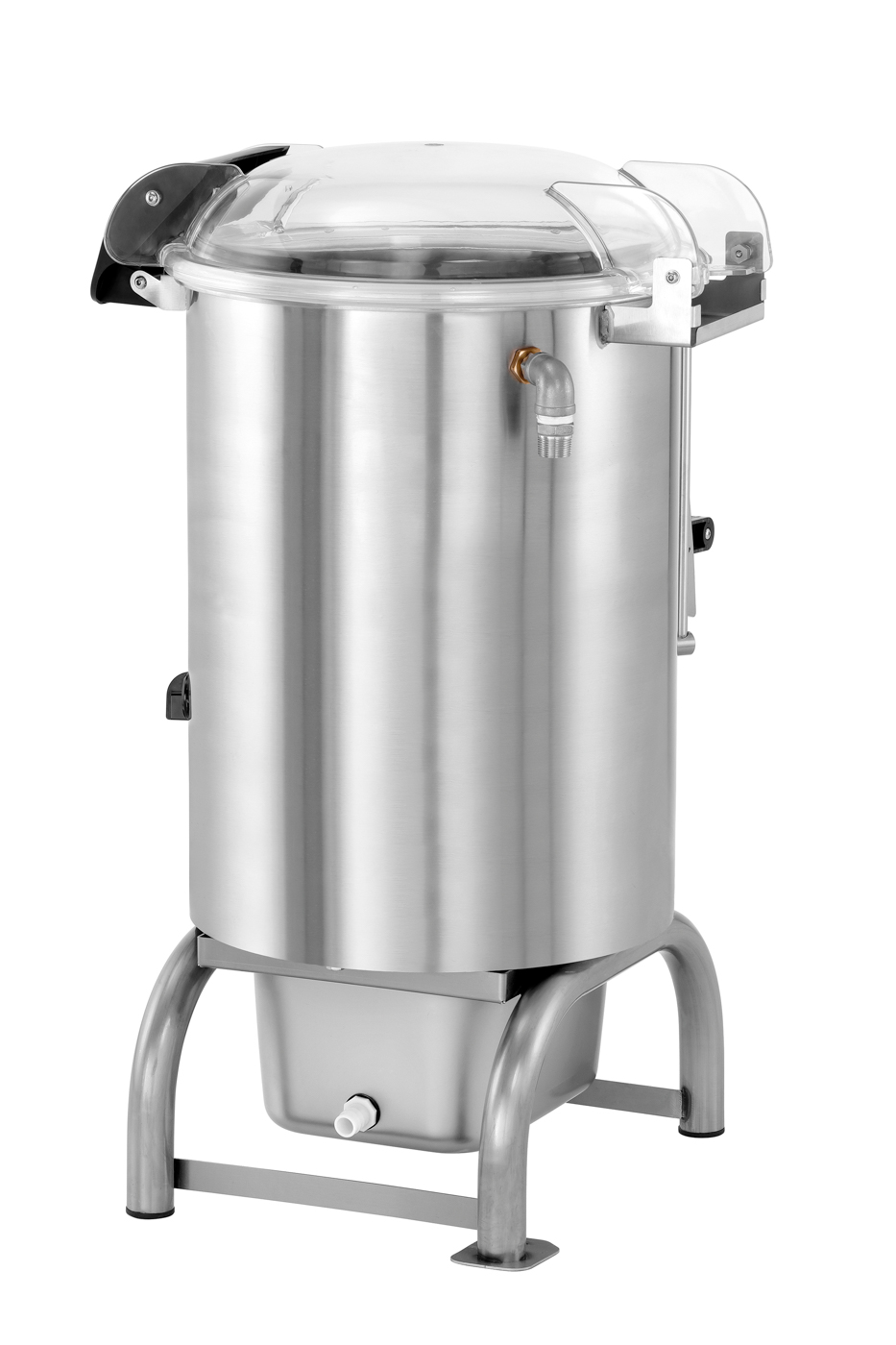 Bartscher Kartoffelschälmaschine 10KG |Ein-/Ausschalter: Nein | Maße: 67 x 54 x 86,0 cm.Gewicht: 38 kg