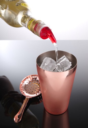 4er Set Ausgiesser Free-Flow, EVA-Kunststoff. Rot.