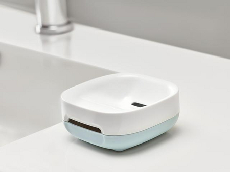 Joseph Joseph Slim - Kompakte Seifenschale - weiß/blau