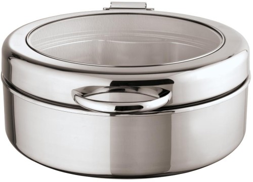 Sambonet Buffet Atlantic Edelst.Glas Brenngel Speisenwärmer ABS 40