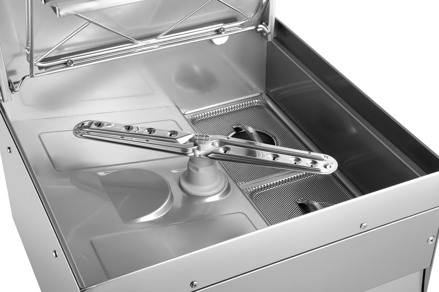 Bartscher Durchschubspülmaschine DS 2501eco |Thermodesinfektion entsprechend der Normen DIN10512 | Maße: 72 x 80,5 x 211,5 cm. Gewicht: