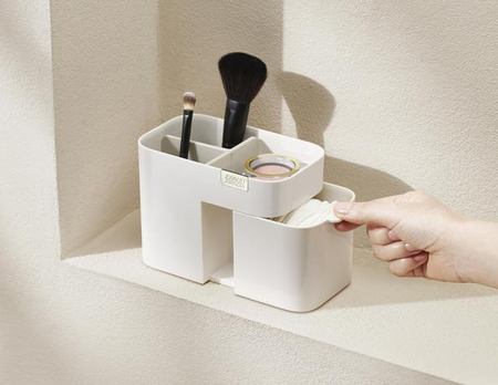 Joseph Joseph Viva Kompakter Kosmetik-Organizer mit Schublade - Shell