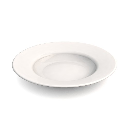 Ornamin Teller tief 125, Ø23,5cm weiß