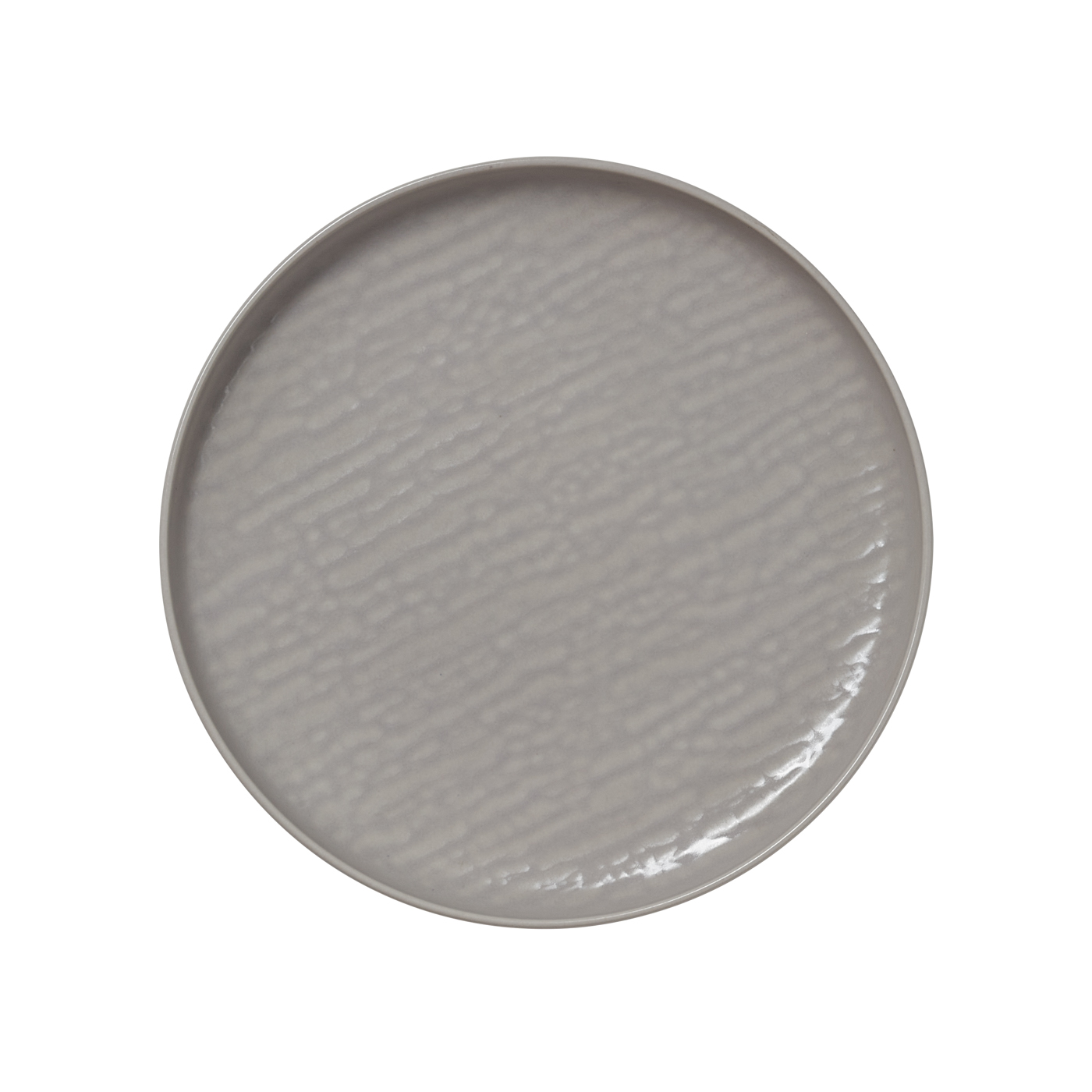 Teller, flach, Ø 19 cm, Set á 6 Stück, cloud, Porzellan Flache Ausführung, Farbe: Cloud