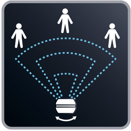 Rowenta Air Force Intense 2-in-1 Ventilator und Lufterhitzer, Air Circulator Technology, Laufruhe-Einstellung, Multi-Oszillation,