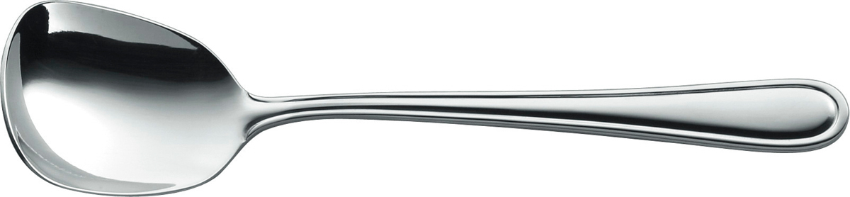 Zuckerlöffel, Silber, poliert, 13 cm, Serie: Country. Marke: BSF