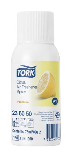Tork Lufterfrischer Spray mit Zitrusduft Premium Inhalt: 75 ml