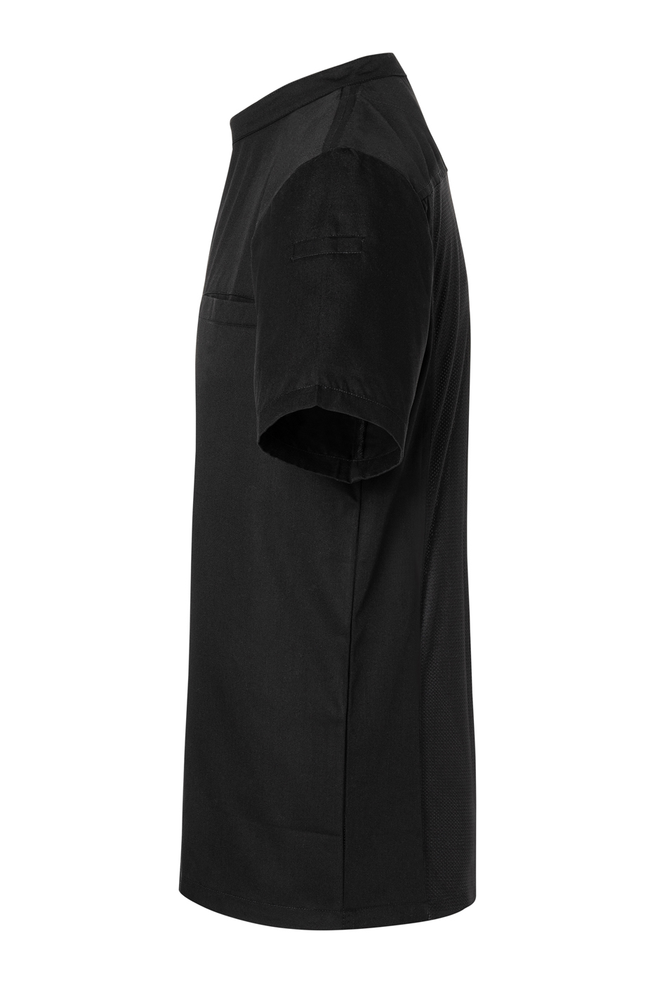 Kurzarm Überwurf-Kochhemd Basic - Größe: XS