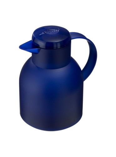 Emsa Isolierkanne Samba 1 l Farbe: transluzent blau, Höhe: 25 cm