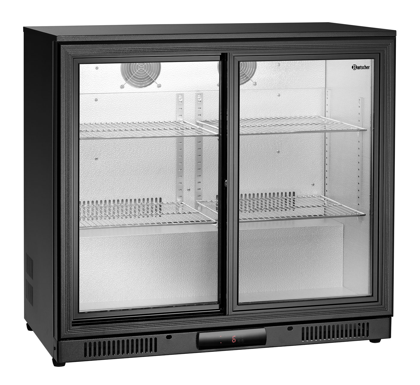 Bartscher Barkühlschrank 176L | Innenbeleuchtung:Ja | Maße: 90 x 53 x 85,0 cm. Gewicht: 50,6 kg