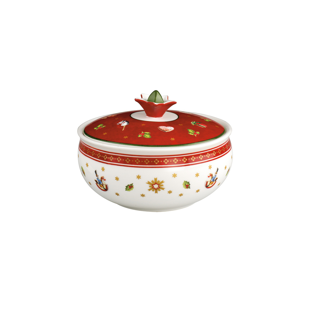 Villeroy und Boch Zuckerdose - Maße: 13,5 x 13,5 x 9,3 cm / Ser.: Toy's Delight