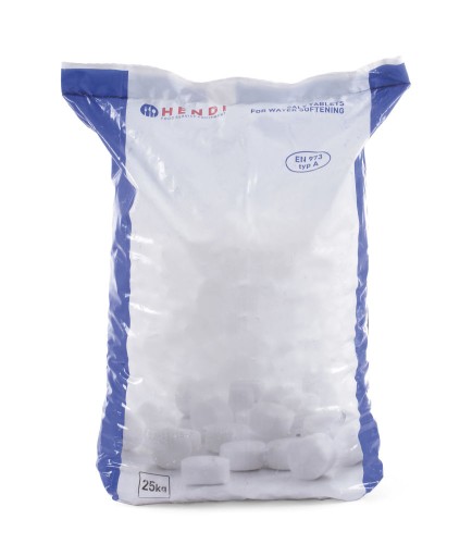 Salztabletten, 25 kg für Maschinen, Wasserenthärtung