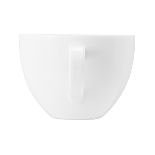 Seltmann Milchkaffeeobertasse 0,35 l, rund, Form: Beat, weiss, hohe Kantenschlagfestigkeit, Made in Germany