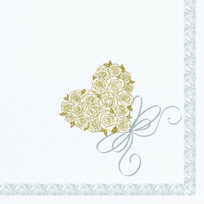 DUNI Dunisoft-Servietten 40 x 40 cm, Heart