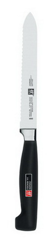 Universalmesser 13 cm Zwilling - 4 Sterne Griff: Polypropylen, schwarz