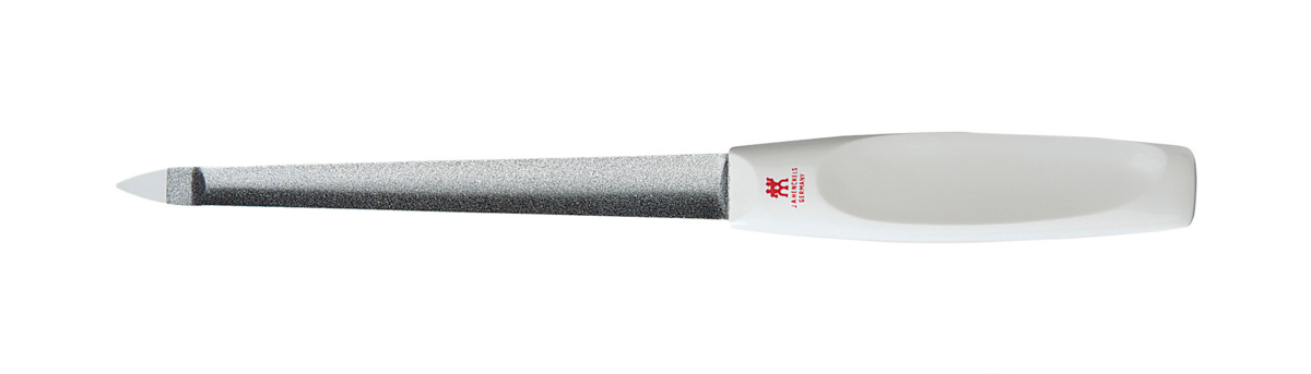 Formfeile Saphir, Griff weiß, 16 cm, Weiß, Serie: Classic Inox. Marke: ZWILLING