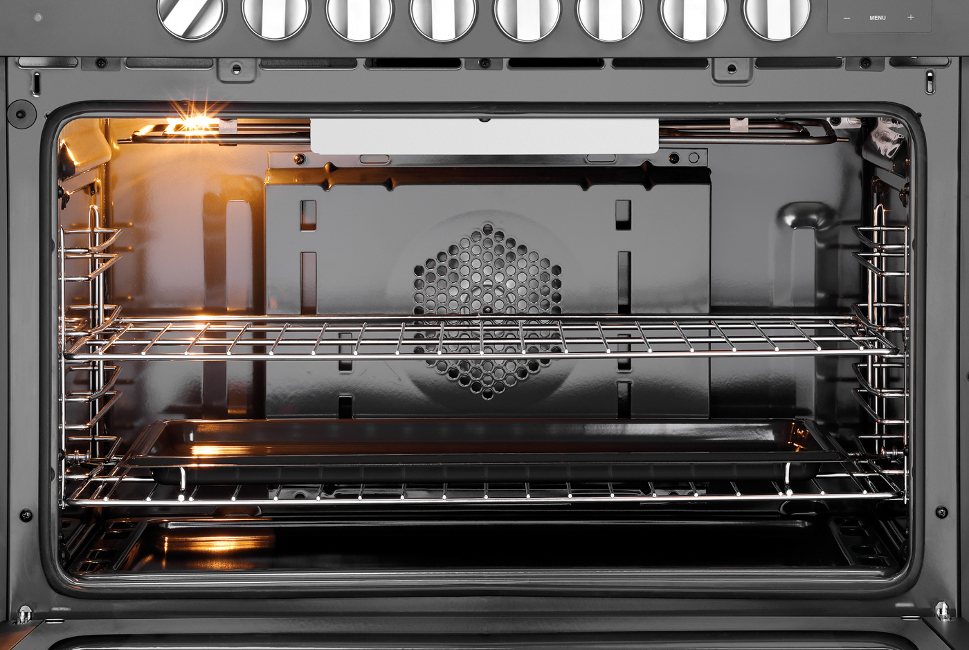 Bartscher Induktionsherd 6K-EBMF |Multifunktions-Backofen: Ja | Maße: 90 x 60 x 90cm. Gewicht: 99,6 kg