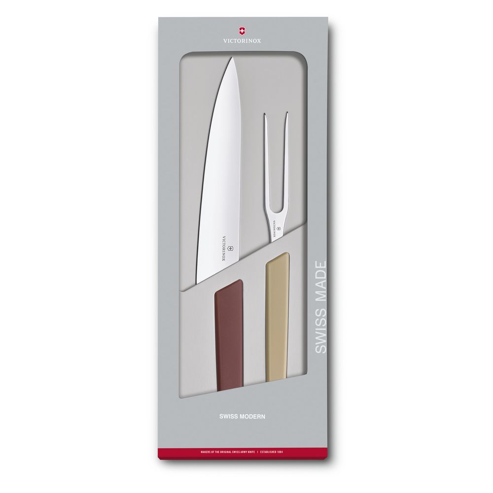 Victorinox Swiss Modern Tranchier-Set, 2-teilig, mehrfarbig