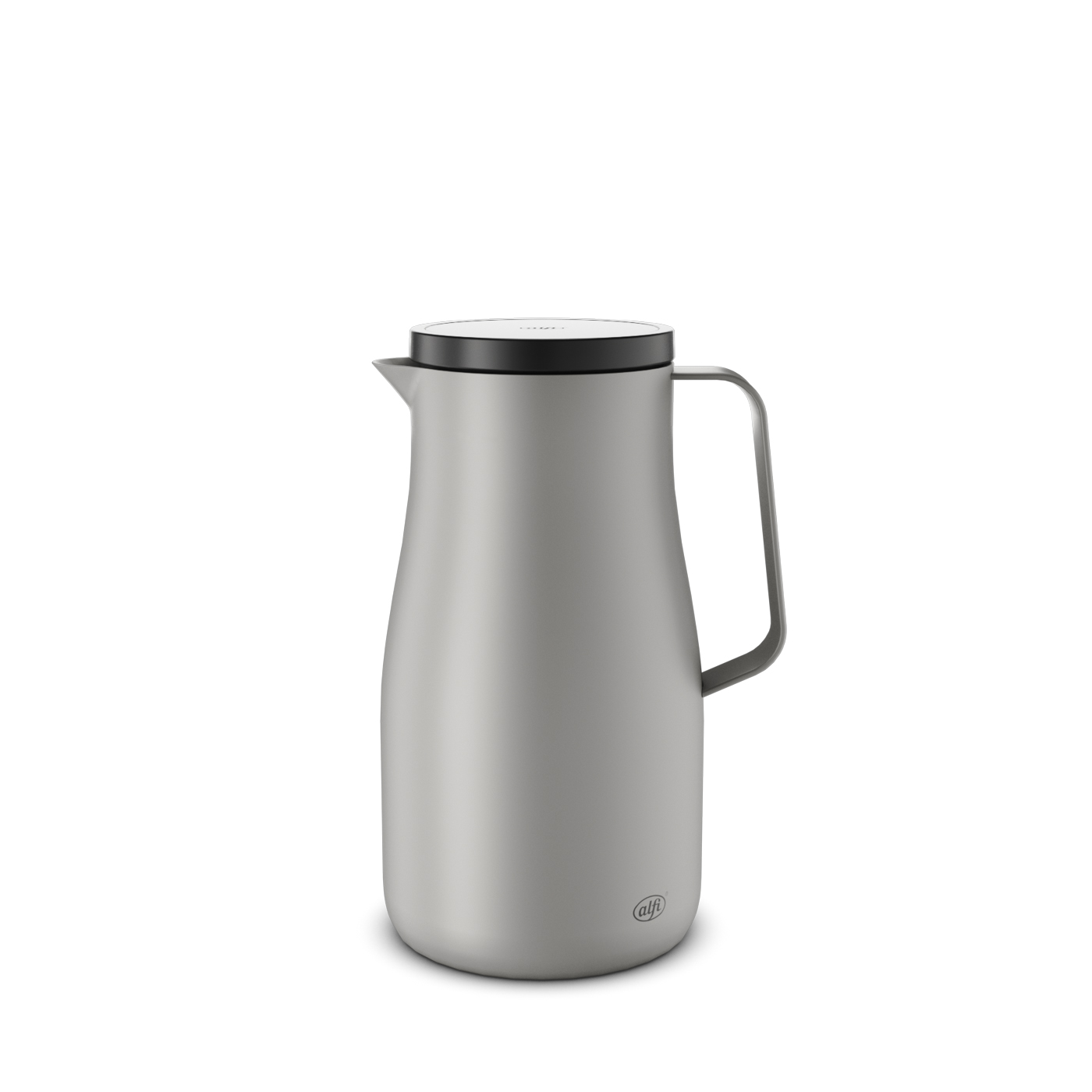 Isolierkanne Studio 1,0 l; funktionales Design by pearl creative Christian Rummel & Tim Storti; hochwertiger doppelwandiger Edelstahl linen beige