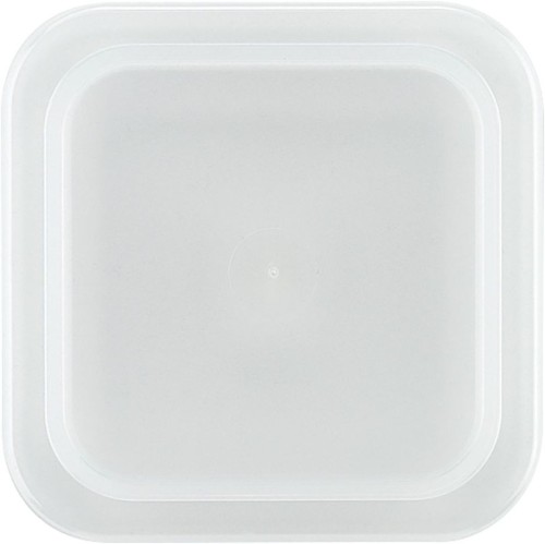 Schönwald Kunststoffdeckel aus Polypropylen, eckig, milchig