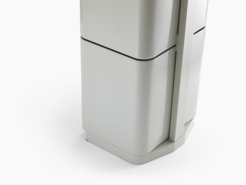 Joseph Joseph IntelligentWaste Totem Max 60 - Abfallbehälter mit separater Recycling-Einheit, inkl. Biomüll-Caddy, 60 Liter -