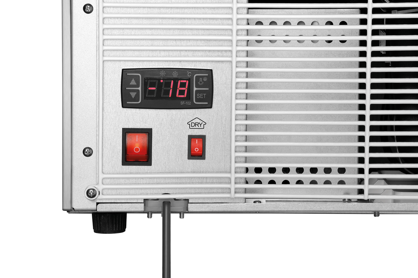 Bartscher Tiefkühlschrank TKS90 | BreiteZwischenablage: 510 mm | Maße: 62 x 60 x 72,0 cm.Gewicht: 47,6 kg