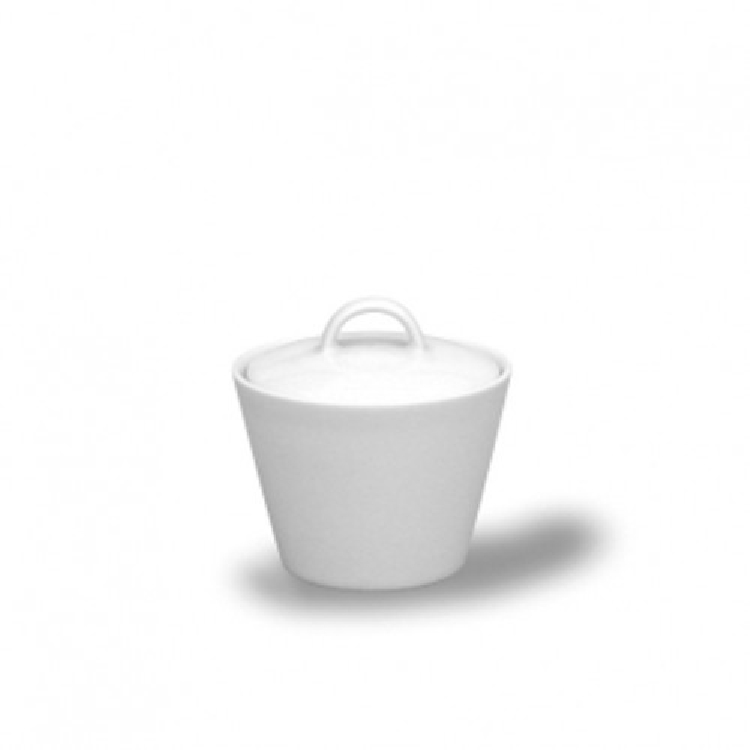 Zuckerdose mit Deckel SOLEA, Farbe: weiß, Inhalt: 0,20 Liter.