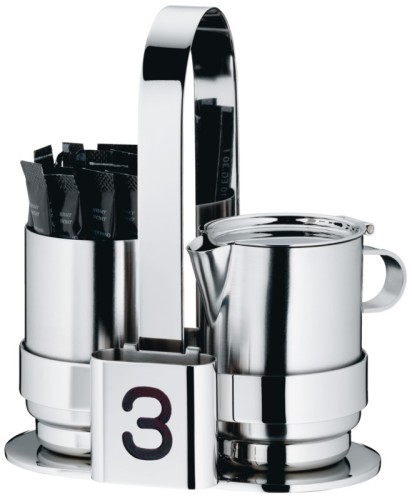 WMF Zahnstocherbehälter PURE, Beschriftung a | Maße: 4,8 x 4,8 x 2,2 cm