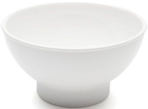 Roltex Kunststoffschale 9,5 cm/200 ml Füllvermögen, weiß