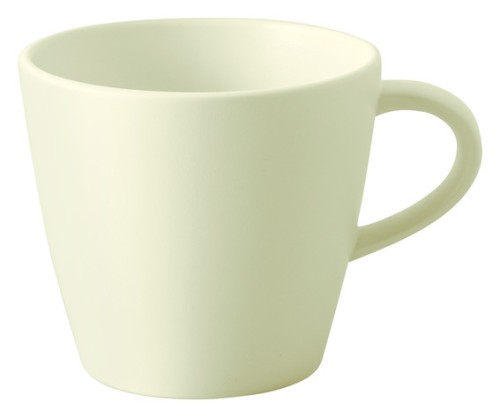 Villeroy & Boch Tasse, 10,5 x 8 x 7,5 cm, Serie The Rock White Glacier, Inhalt: 0,22 Liter