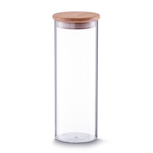Zeller Vorratsglas, 1600 ml, Bamboodeckel