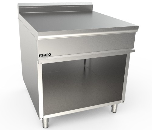 SARO Neutralelement Modell LQ / ENN4BA Made in Europe - hochwertiges Edelstahl AISI304 - offener Unterbau - höhenverstellbare Füße - robust